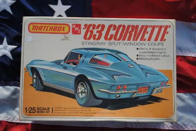 Laatste Versie Matchbox PK-4102 ‘63 Corvette Stringray Split-Wondow Coupé